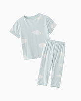 Spring Cloud Pajamas Set - Sea Breeze